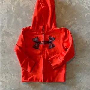Under armor hoodie boys size four